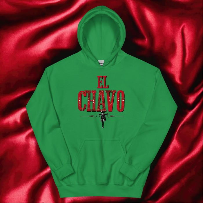 El Chavo Exclusive Art Piece Home Office Work Mexican Spanish Pride Gift One-Of-A-Kind Unisex Hoodie | E1 Mexicada Irish Green / S