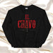 El Chavo Exclusive Art Piece Home Office Work Mexican Spanish Pride Gift One-Of-A-Kind Unisex Sweatshirt | E1 Mexicada Black / S