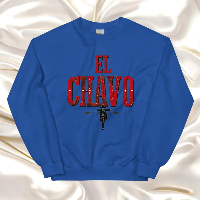 El Chavo Exclusive Art Piece Home Office Work Mexican Spanish Pride Gift One-Of-A-Kind Unisex Sweatshirt | E1 Mexicada Royal / S