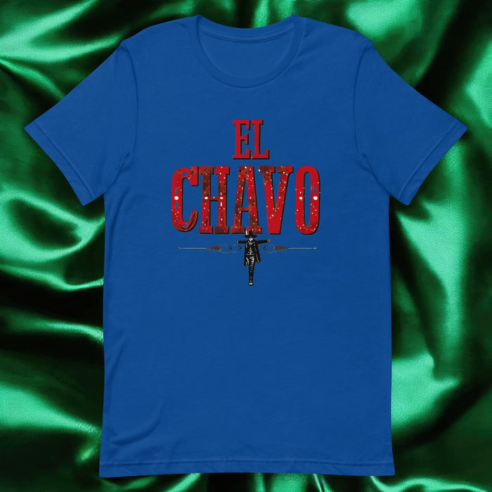 El Chavo Exclusive Art Piece Home Office Work Mexican Spanish Pride Gift One-Of-A-Kind Unisex T-Shirt | E1 Mexicada True Royal / S