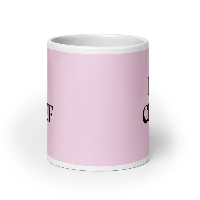 El Chef The Chef Funny Home Office Work Coffee Mug Mexican Spanish Pride Gift White Glossy Cup Light Pink Card Mug Mexicada