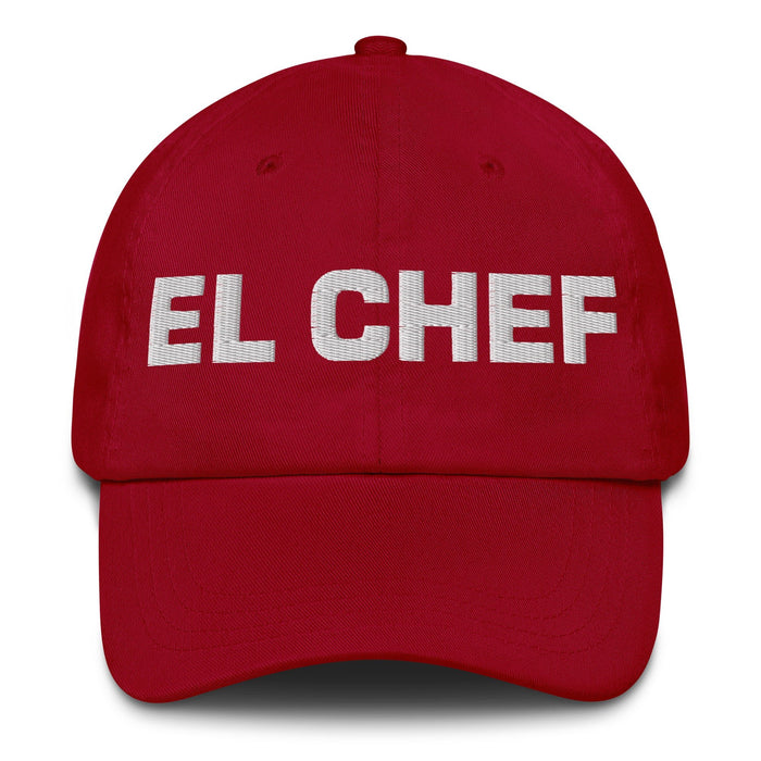 El Chef The Chef Mexican Spanish Pride Gift Regalo Dad Hat - Mexicada