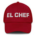 El Chef The Chef Mexican Spanish Pride Gift Regalo Dad Hat - Mexicada