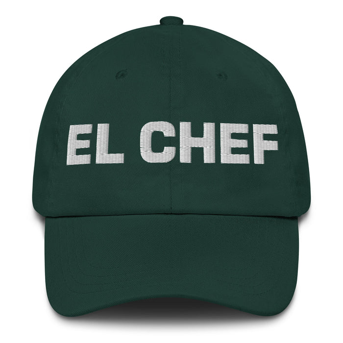 El Chef The Chef Mexican Spanish Pride Gift Regalo Dad Hat - Mexicada