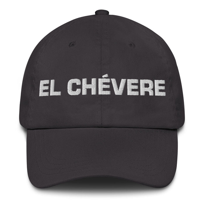 El Chévere The Cool One Mexican Spanish Pride Gift Regalo Dad Hat Mexicada Dark Grey