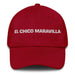 El Chico Maravilla The Wonder Woman / Man Mexican Spanish Pride Gift Regalo Dad Hat Mexicada Cranberry