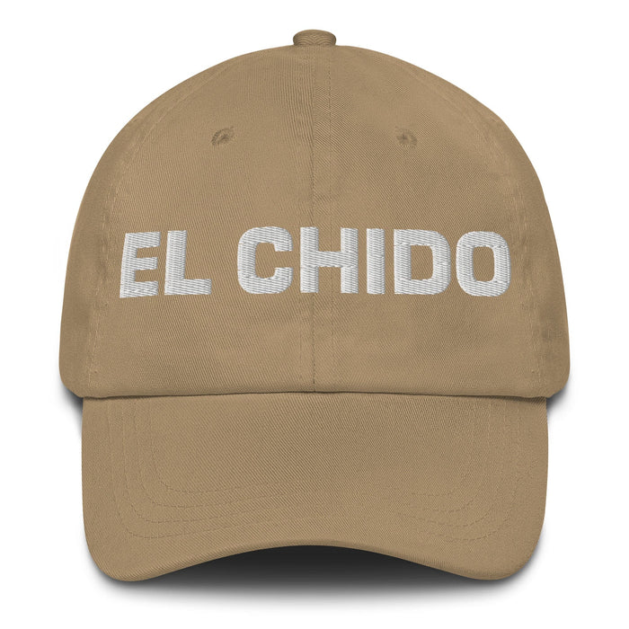 El Chido The Cool One Mexican Spanish Pride Gift Regalo Dad Hat Mexicada Khaki