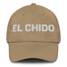 El Chido The Cool One Mexican Spanish Pride Gift Regalo Dad Hat Mexicada Khaki