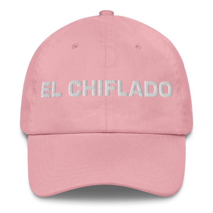 El Chiflado The Crazy One Mexican Spanish Pride Gift Regalo Dad Hat Mexicada Pink