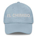 El Chimbo The Cool One Mexican Spanish Pride Gift Regalo Dad Hat Mexicada Light Blue