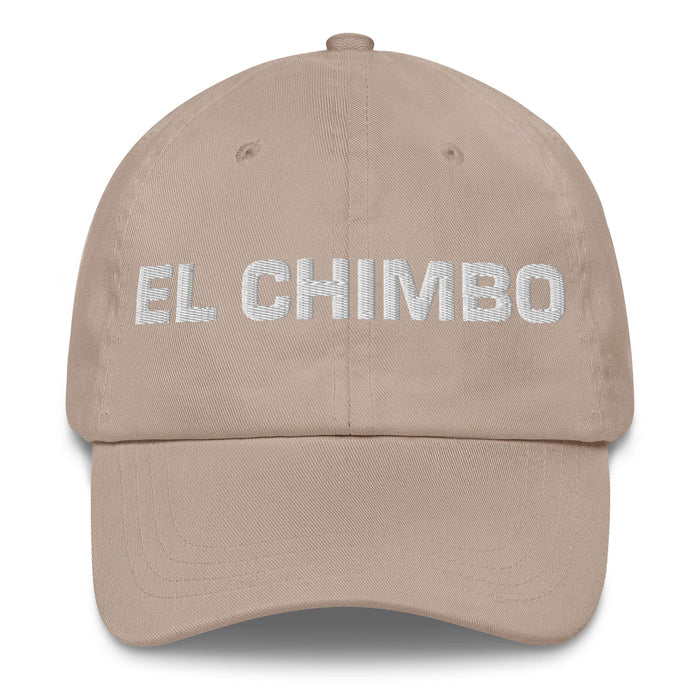 El Chimbo The Cool One Mexican Spanish Pride Gift Regalo Dad Hat Mexicada Stone