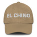 El Chino The Chinese Mexican Spanish Pride Gift Regalo Dad Hat Mexicada Khaki