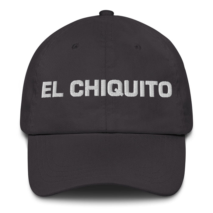 El Chiquito The Little One Mexican Spanish Pride Gift Regalo Dad Hat Mexicada Dark Grey