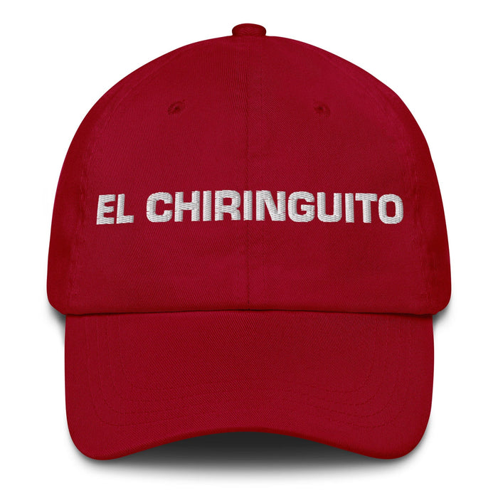 El Chiringuito The Beach Bar Lover Mexican Spanish Pride Gift Regalo Dad Hat Mexicada Cranberry