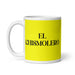 El Chismolero The Gossiper Funny Home Office Work Coffee Mug Mexican Spanish Pride Gift White Glossy Cup Yellow Card Mug Mexicada