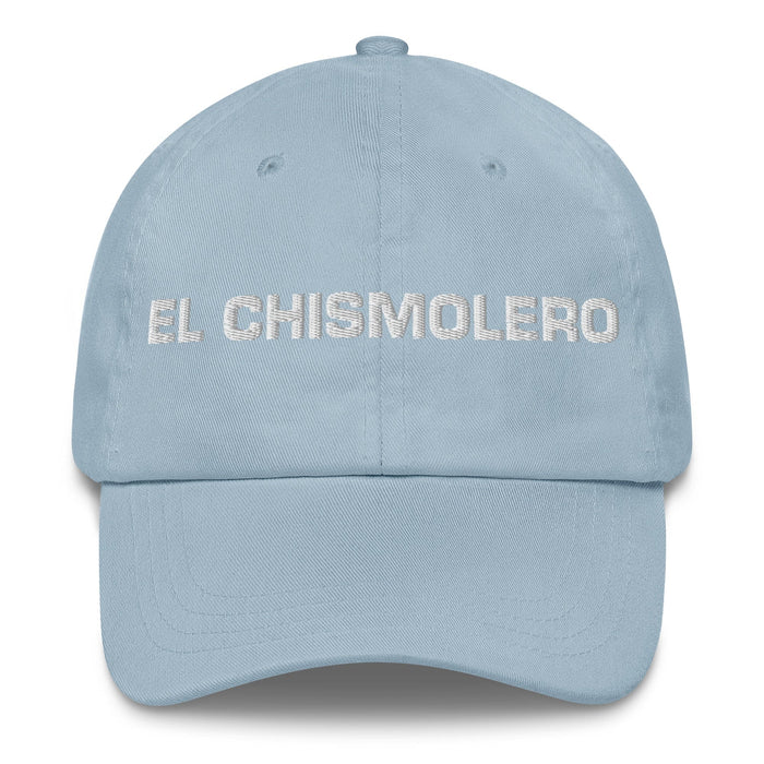 El Chismolero The Gossiper Mexican Spanish Pride Gift Regalo Dad Hat Mexicada Light Blue