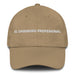 El Chismoso Profesional The Professional Gossip Mexican Spanish Pride Gift Regalo Dad Hat Mexicada Khaki