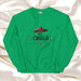 El Cholo Exclusive Art Piece Home Office Work Mexican Spanish Pride Gift One-Of-A-Kind Unisex Sweatshirt | E6 Mexicada Irish Green / S