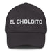 El Choloito The Little Chola/Cholo Mexican Spanish Pride Gift Regalo Embroidered Dad Hat Mexicada Dark Grey