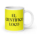 El Científico Loco The Mad Scientist Funny Home Office Work Coffee Mug Mexican Spanish Pride Gift White Glossy Cup Yellow Card Mug Mexicada 20 oz