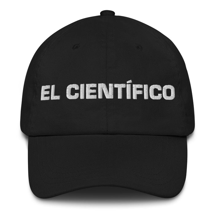 El Científico The Scientist Mexican Spanish Pride Gift Regalo Dad Hat Mexicada Black