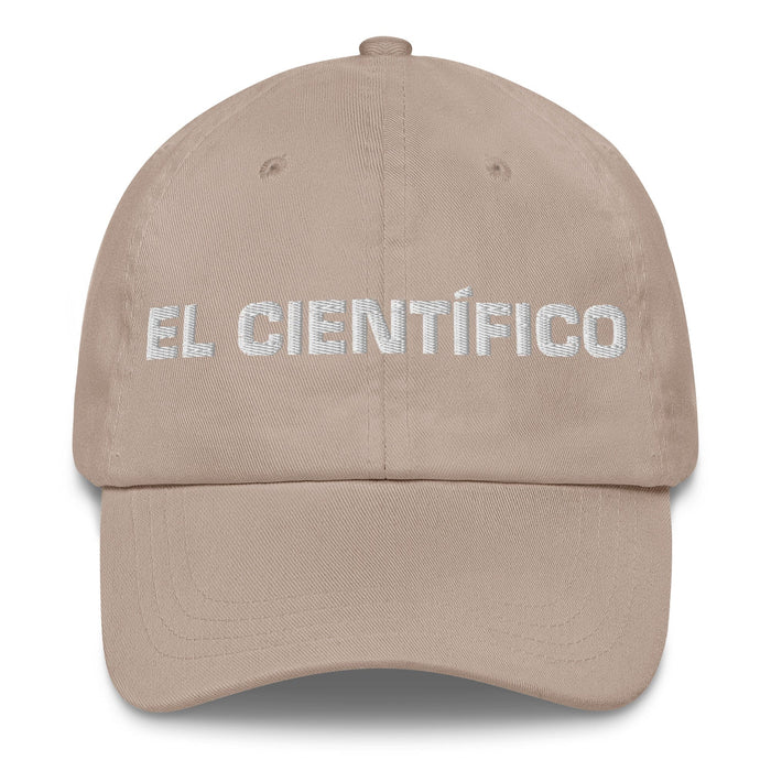 El Científico The Scientist Mexican Spanish Pride Gift Regalo Dad Hat Mexicada Stone