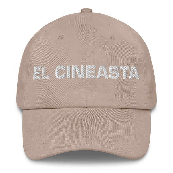 El Cineasta The Filmmaker Mexican Spanish Pride Gift Regalo Dad Hat - Mexicada