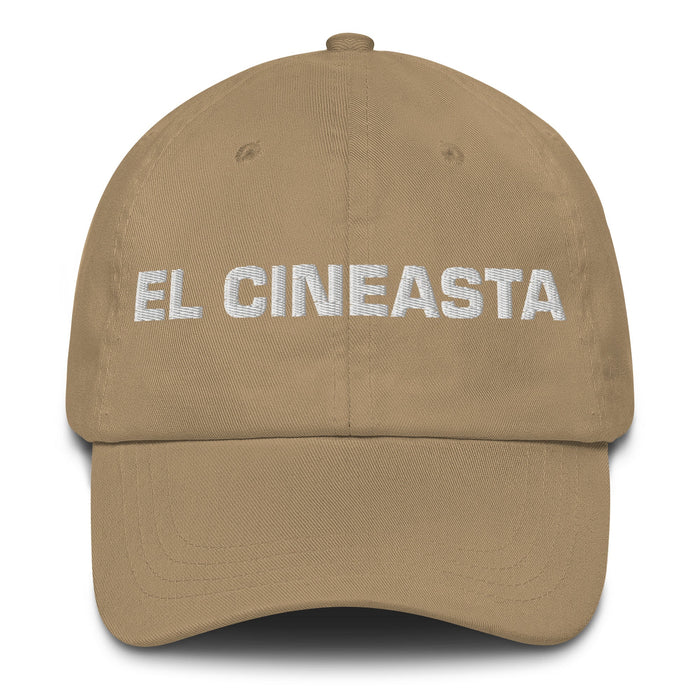 El Cineasta The Filmmaker Mexican Spanish Pride Gift Regalo Dad Hat - Mexicada