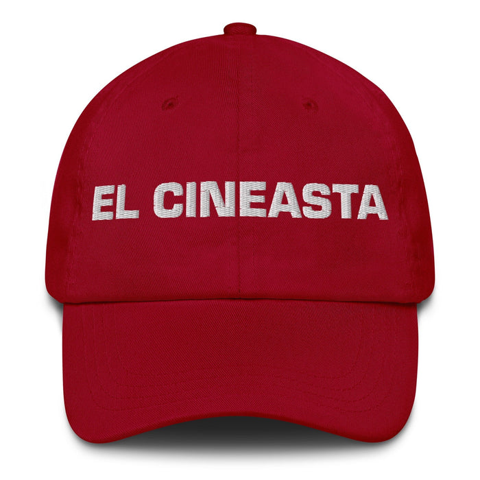 El Cineasta The Filmmaker Mexican Spanish Pride Gift Regalo Dad Hat - Mexicada