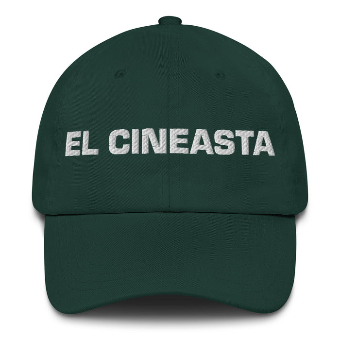 El Cineasta The Filmmaker Mexican Spanish Pride Gift Regalo Dad Hat - Mexicada