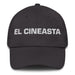 El Cineasta The Filmmaker Mexican Spanish Pride Gift Regalo Dad Hat Mexicada Dark Grey