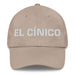 El Cínico The Cynic Mexican Spanish Pride Gift Regalo Dad Hat Mexicada Stone