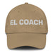 El Coach The Life Coach Mexican Spanish Pride Gift Regalo Dad Hat - Mexicada