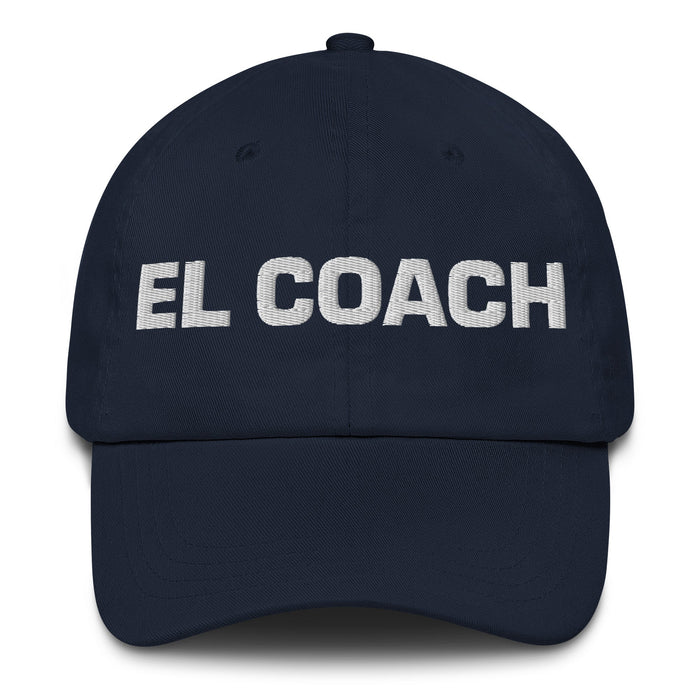 El Coach The Life Coach Mexican Spanish Pride Gift Regalo Dad Hat - Mexicada