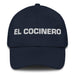 El Cocinero The Cook Mexican Spanish Pride Gift Regalo Dad Hat Mexicada Navy