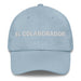 El Colaborador The Collaborator Mexican Spanish Pride Gift Regalo Dad Hat Mexicada Light Blue