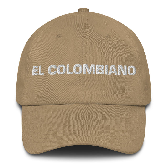 El Colombiano The Colombian Mexican Spanish Pride Gift Regalo Dad Hat - Mexicada