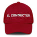 El Conductor The Driver Mexican Spanish Pride Gift Regalo Dad Hat Mexicada Cranberry