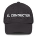 El Conductor The Driver Mexican Spanish Pride Gift Regalo Dad Hat Mexicada Dark Grey