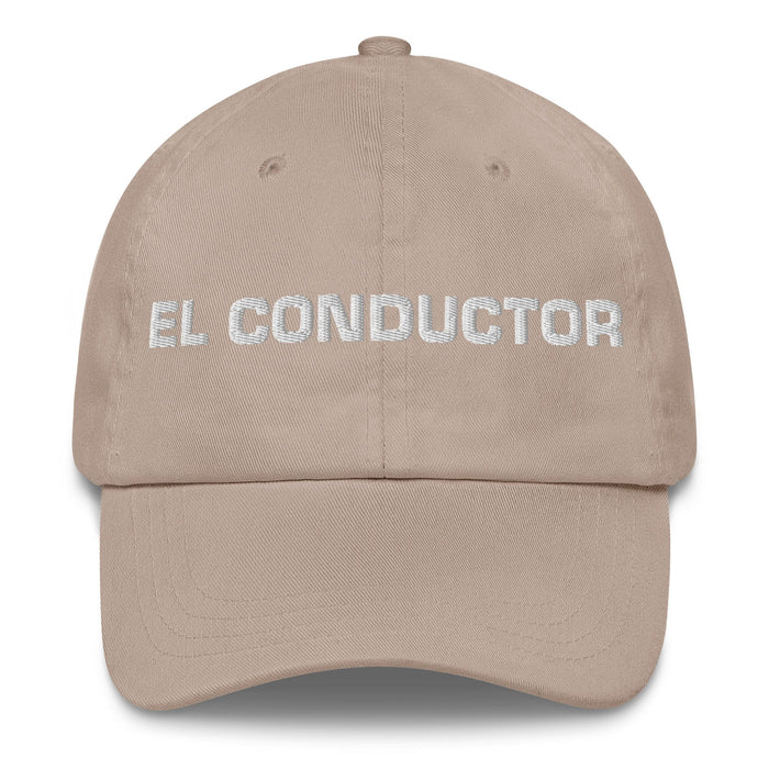 El Conductor The Driver Mexican Spanish Pride Gift Regalo Dad Hat Mexicada Stone