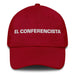 El Conferencista The Speaker Mexican Spanish Pride Gift Regalo Dad Hat Mexicada Cranberry