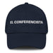 El Conferencista The Speaker Mexican Spanish Pride Gift Regalo Dad Hat Mexicada Navy