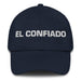 El Confiado The Confident One Mexican Spanish Pride Gift Regalo Dad Hat Mexicada Navy