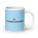 El Conservacionista The Conservationist Funny Home Office Work Coffee Mug Mexican Spanish Pride Gift White Glossy Cup Sky Blue Card Mug Mexicada 20 oz