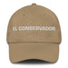 El Conservador The Conservator Mexican Spanish Pride Gift Regalo Dad Hat Mexicada Khaki