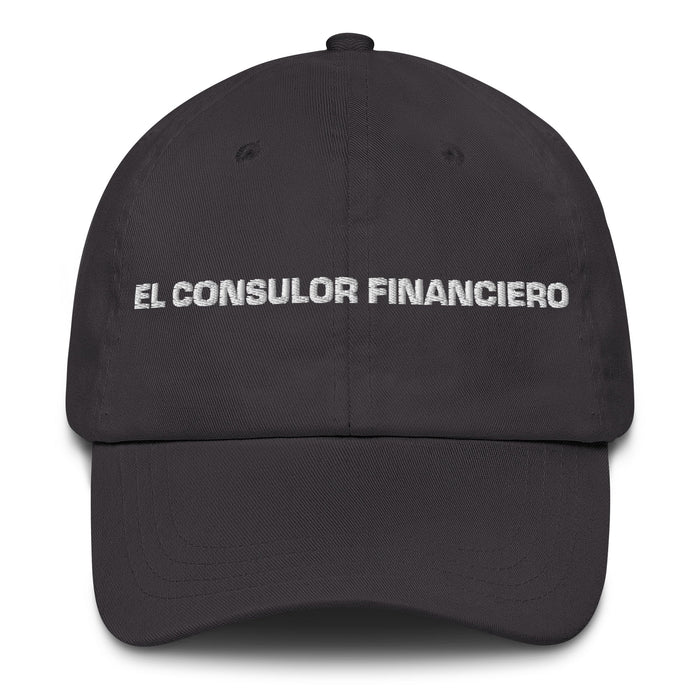 El Consulor Financiero The Financial Consultant Mexican Spanish Pride Gift Regalo Dad Hat - Mexicada