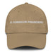 El Consulor Financiero The Financial Consultant Mexican Spanish Pride Gift Regalo Dad Hat Mexicada Khaki