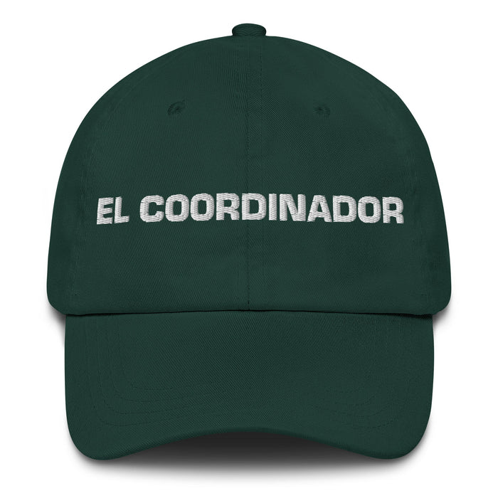 El Coordinador The Coordinator Mexican Spanish Pride Gift Regalo Dad Hat - Mexicada