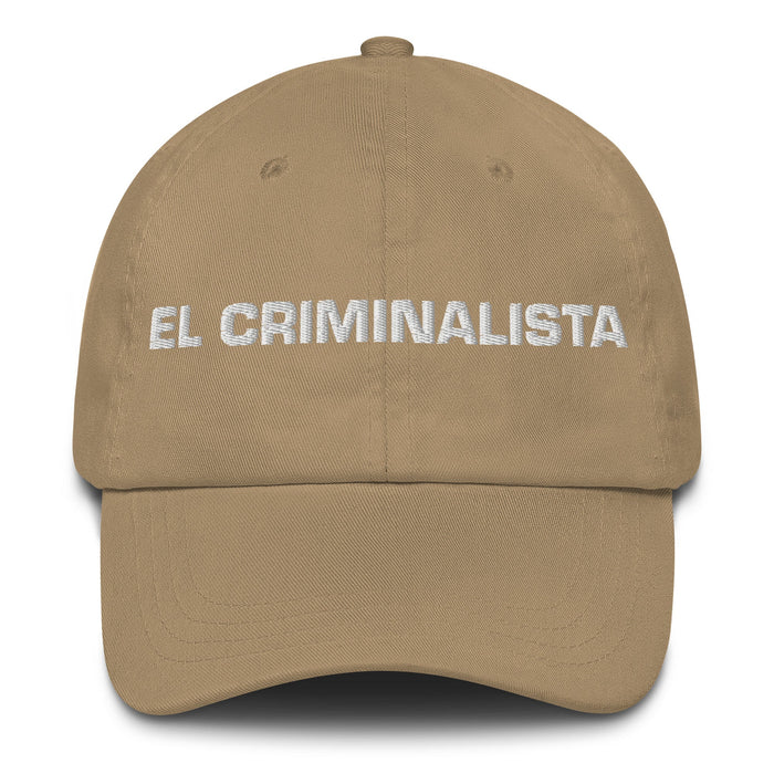 El Criminalista The Criminalist Mexican Spanish Pride Gift Regalo Dad Hat - Mexicada