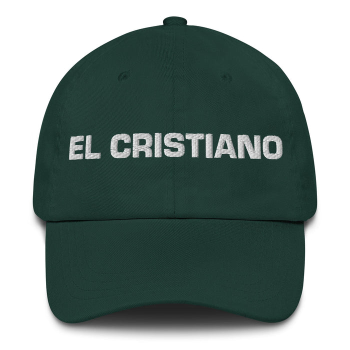 El Cristiano The Christian Mexican Spanish Pride Gift Regalo Dad Hat Mexicada Spruce